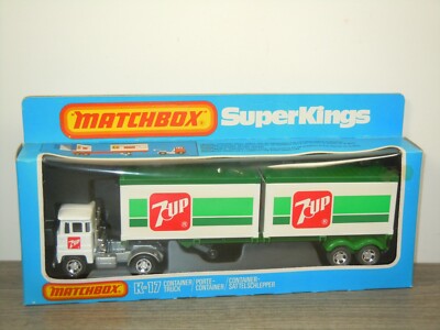 Scammel with Container Trailer 7UP - Matchbox SuperKings - K-17 in Box *70541