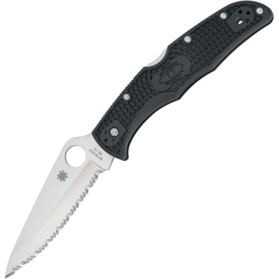 Spyderco Endura 4 Taschenmesser mit VG-10 Stahl-Klinge und FRN-Griffschalen