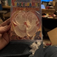 pack of 6- Tag Protectors Plastic For Ty Beanie Babies