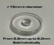 Feinwerkbau 16mm inserts for 18mm Sight 2.8mm up to 6.0mm 1500.8xx.x
