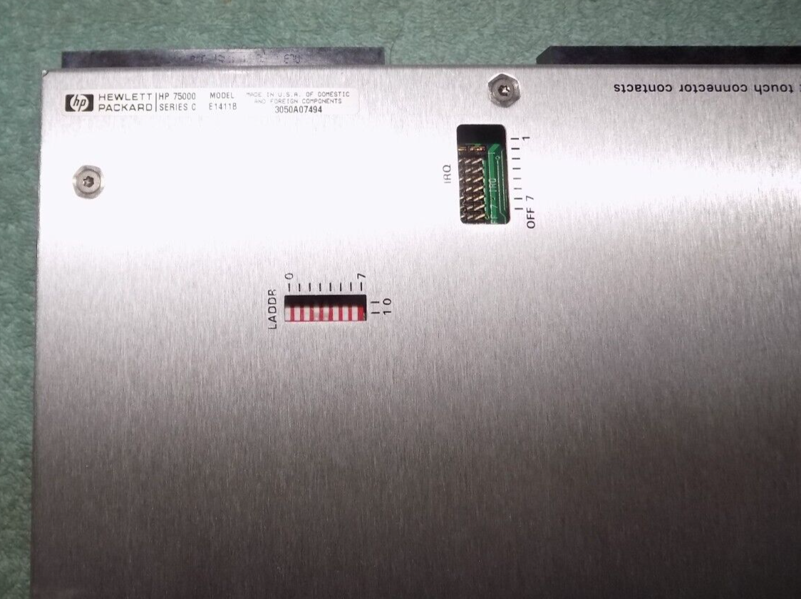 Module VXI Agilent E4805A – Horloge Centrale 660 MHz, Série 75000 C, Fabriqué En Allemagne