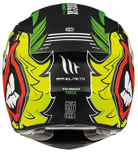 CASCO MT HELMET INTEGRALE MONO VISIERA TARGO TRUCK A2 GIALLO OPACO - Foto 2 di 3