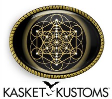 Metatron's Cube Belt Buckle - Sacred Geometry Esoteric Belt Buckle - 39
