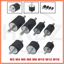 Rubber Mount Car Boat Bobbin Anti Vibration Isolator M3 M4 M5 M6 M8 M10 M12 M16