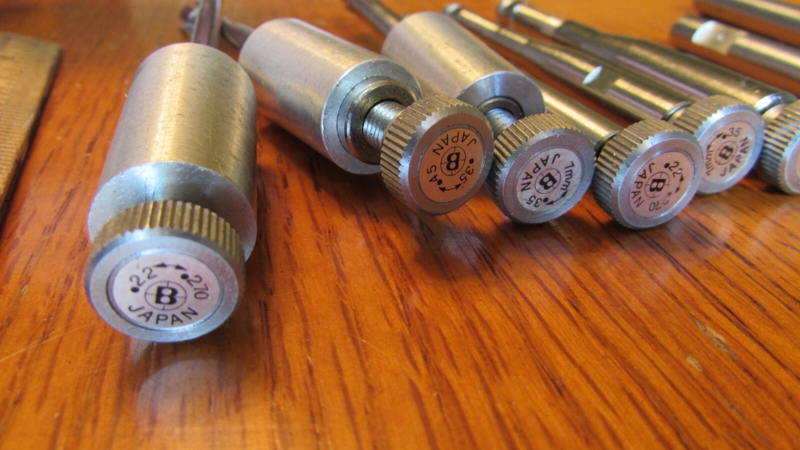 lot of vintage Boresighter Arbors for Pistol & Rifle Bushnell & Others