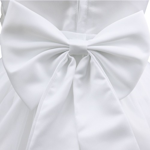 Petals Flower Girls Wedding Dress Birthday Party Bridesmaid Maxi Gown Princess - Picture 14 of 81