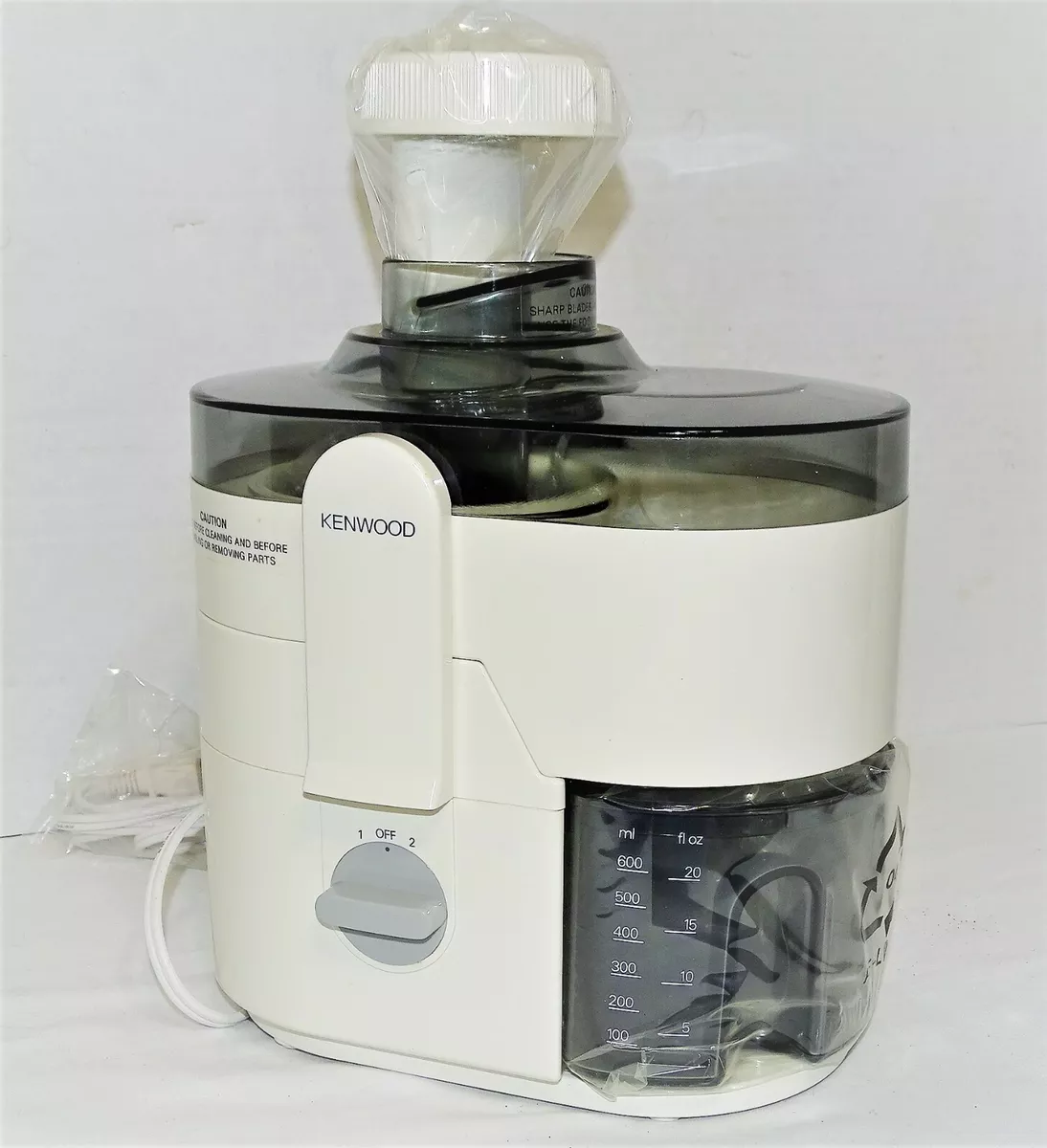 KENWOOD Juicer JE500 Centrifugal Juice Maker Extractor White