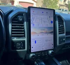 14.4" Android 13 Tesla Vertical Screen GPS Radio For Ford F-150 F-250 2015-2022