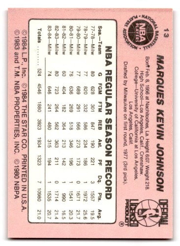 1984-85 Star Basketball NM Complete Your Set You Choose #1-288 Bill Walton - Picture 3 of 271