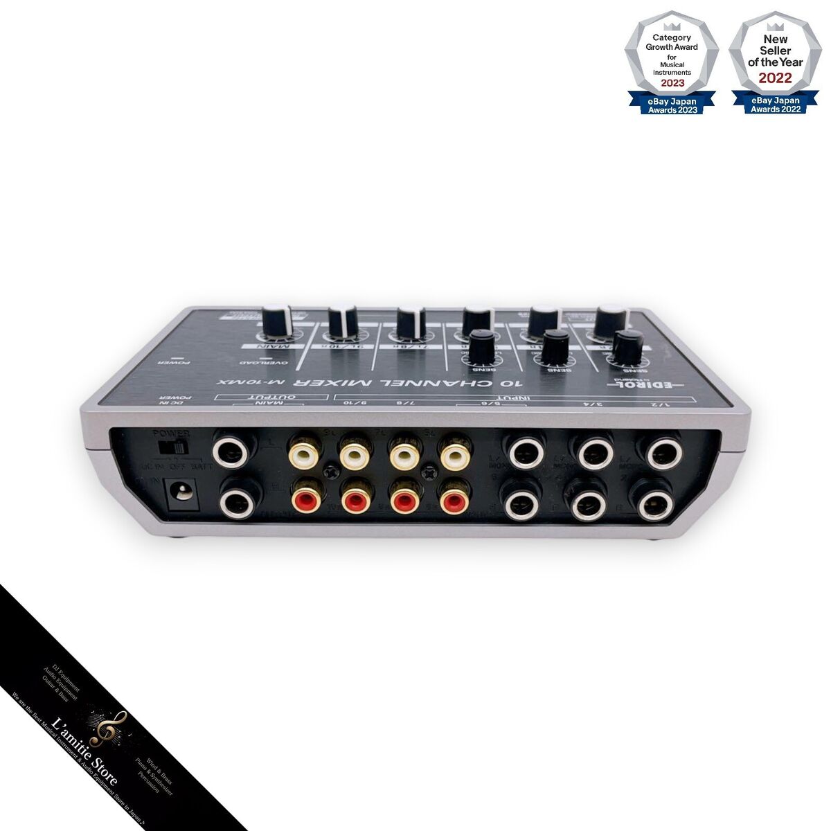 Roland M-10MX 10 Channel Stereo Mixer Edirol Portable Roland M-10MX 10 Channel Stereo Mixer Edirol Portable