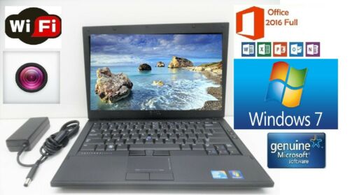 Dell Latitude Laptop/Notebook Intel 2.399GHz Windows 7 word,excel,+Nice - Afbeelding 1 van 8