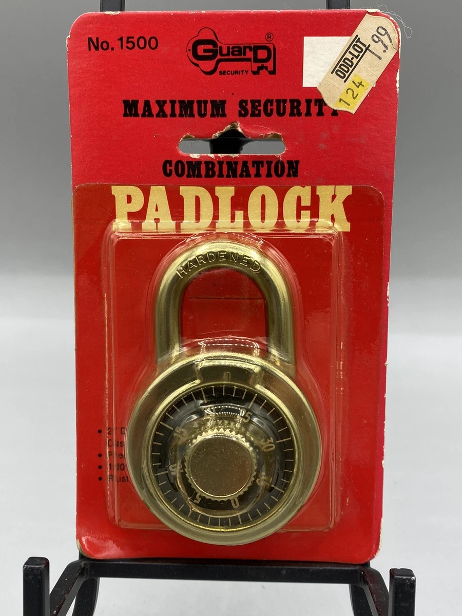 Guard security best sale combination lock