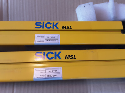 SICK MSL LICHTSCHRANKE/LICHTVORHANG  neuwertig im kartoon