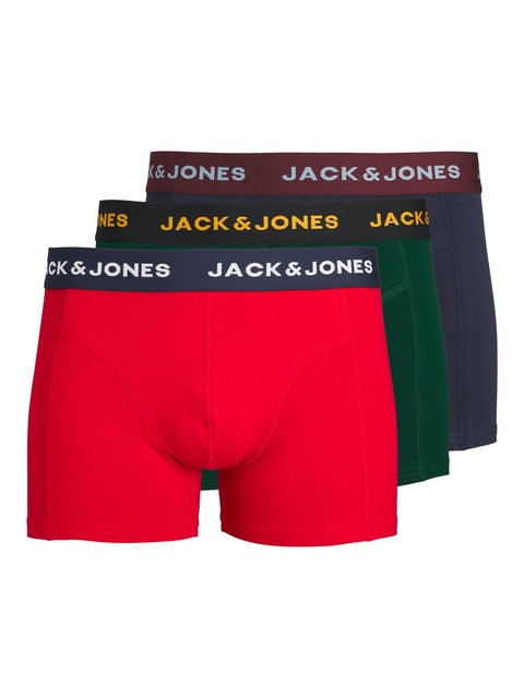 Jack & Jones Herren Boxer-Shorts JwhJames Unterwäsche 3er-Pack Trunks