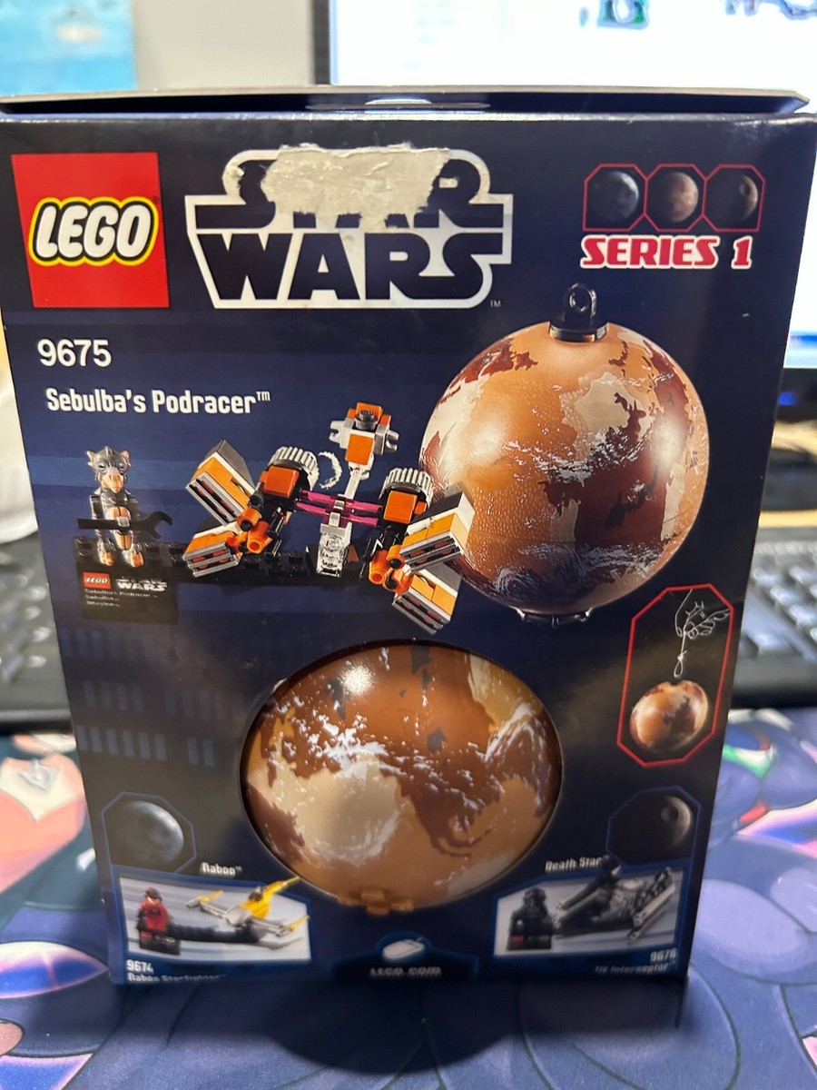 Lego Star Clone Wars 9675 SEBULBA'S POD RACER AND TATOOINE New