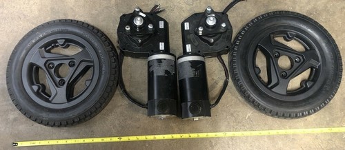 Jazzy Power Wheelchair Gearboxes Motors & TIRES Rc Lawnmower Robotics DIY Segway