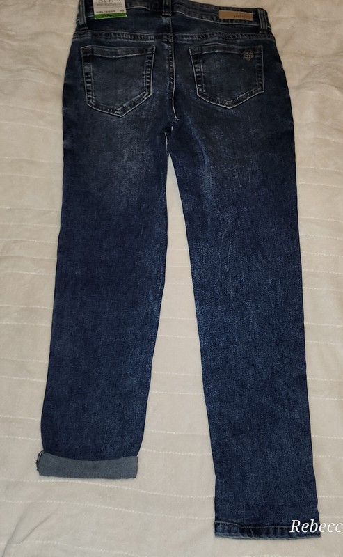 Justice Denim Repreve -Recycle Girlfriend Girls Soft Stretch Comfy Size 10