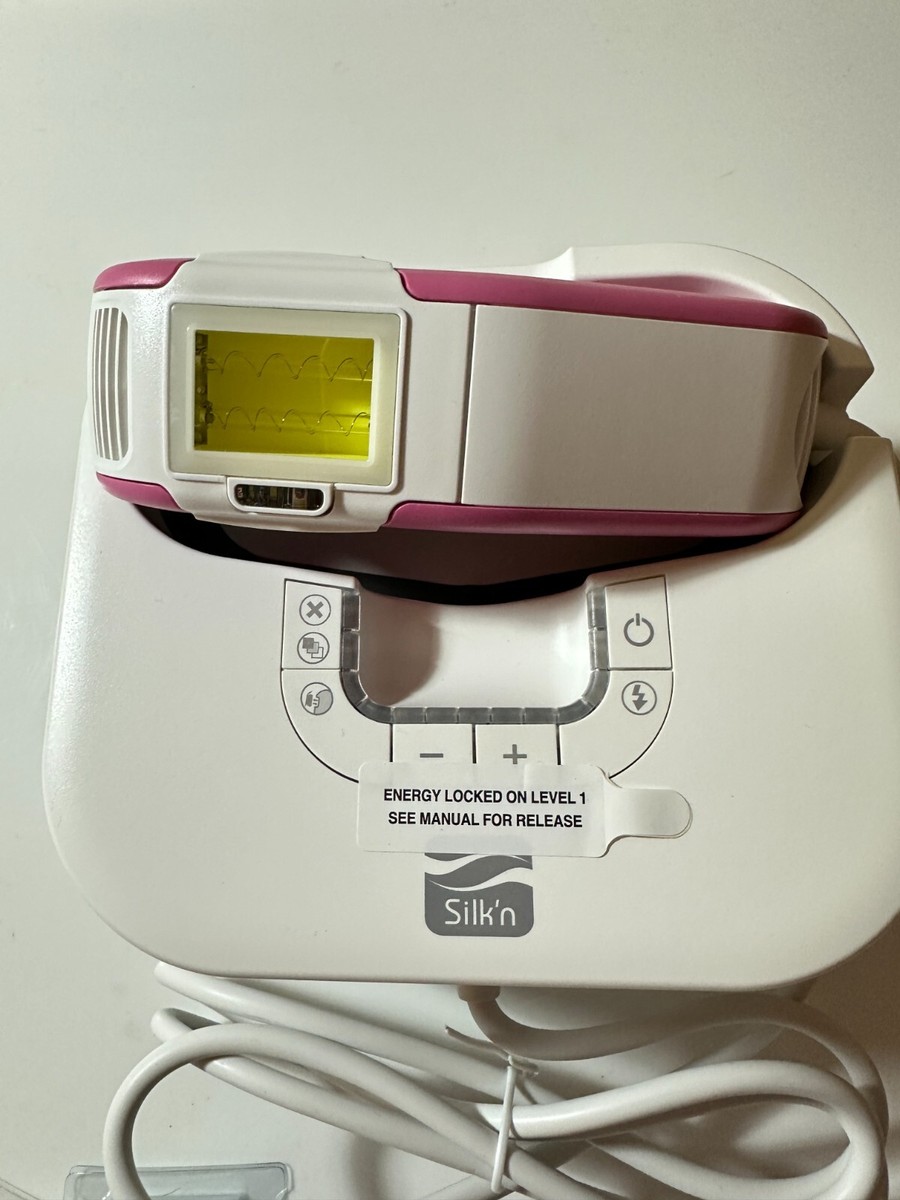Silk' n SensEpil Pulsed Light Technology Hair Remover System Used