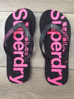 superdry flip flop sizes