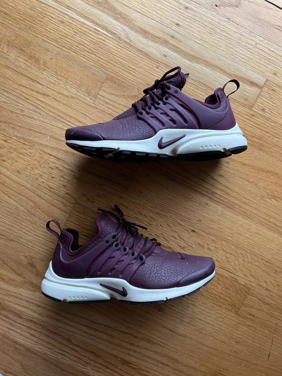 Nike air presto maroon womens 2025