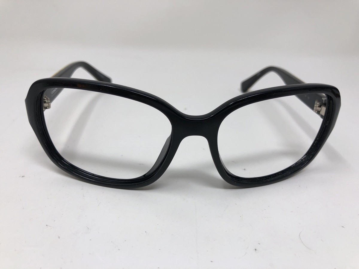 Coach Sunglasses Frame S3012 57-16-125 Black Womens Oversized YL87