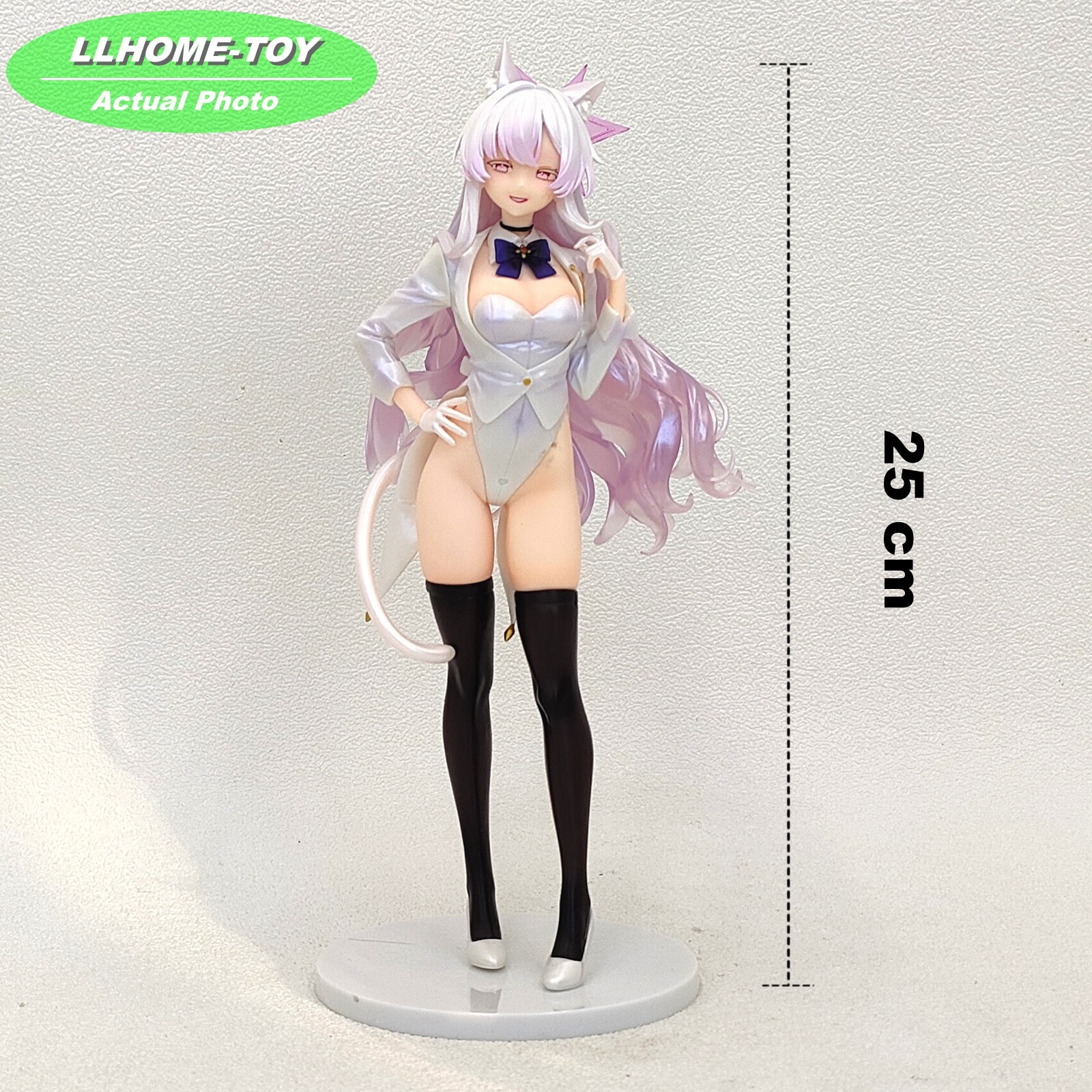 Anime Game Character Akira Seichou standing hot Girl Figure Statue Toy Gift