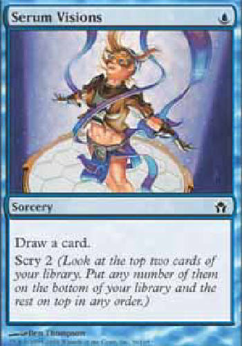 SERUM VISIONS X4 Fifth Dawn MTG Magic the Gathering Cards Playset-image