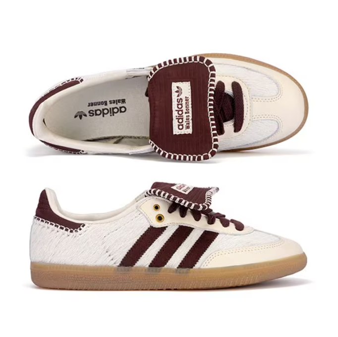 Adidas x Wales Bonner Pony Tonal Samba Cream White Mystery Brown
