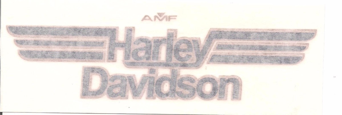 HARLEY DAVIDSON 81-82 FXS 82 XLS SPT BLK & GOLD W/AMF GAS