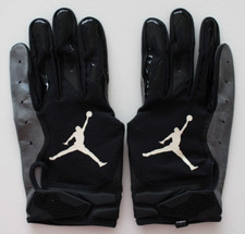 Nike Jordan Oklahoma Sooners Vapor Jet 6.0 Football Gloves Mens XL Black