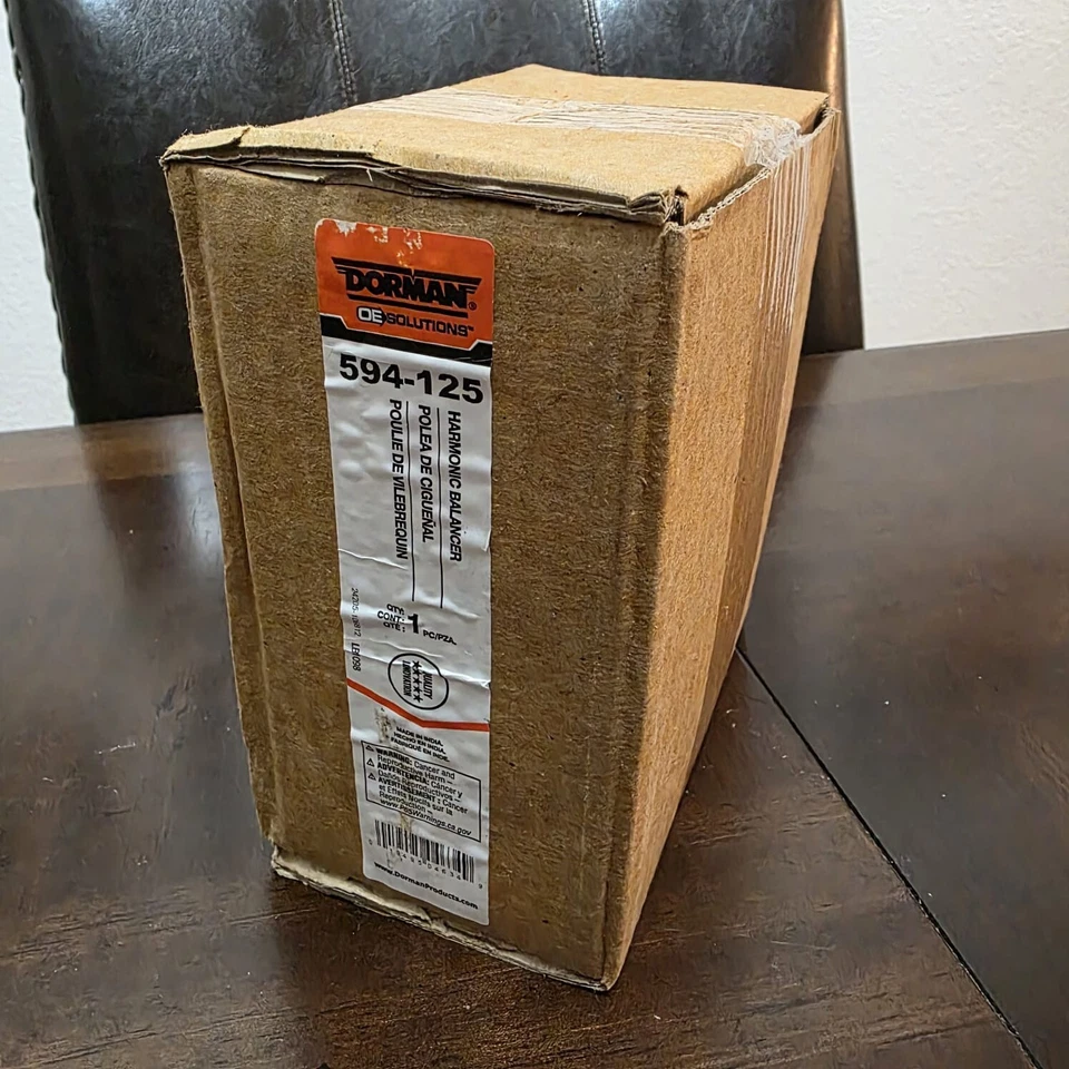 Polea manivela equilibradora armónica Dorman 594-125 con llave para 94-08 Ranger Taurus Foto 3 de 3