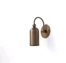 Brass Wall Sconce Light, Modern Mid Century Brass Wall Lamp, Elegant Home Decor