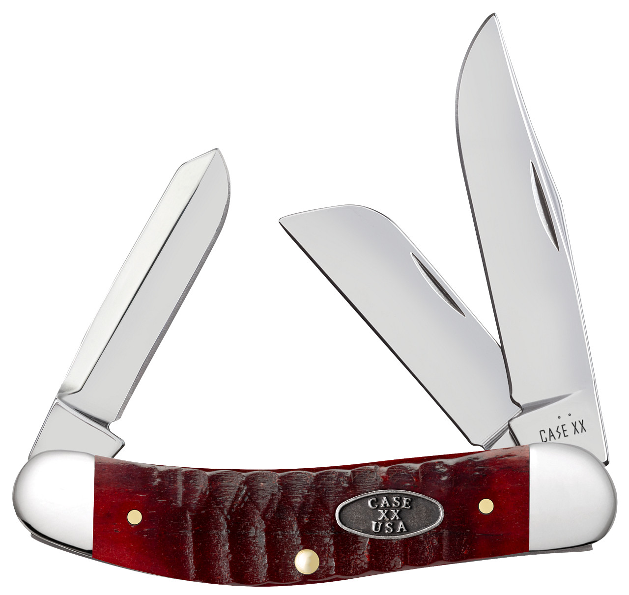 Case xx Knives Sowbelly Stockman Gator Jig Old Red Bone 51542 Knife