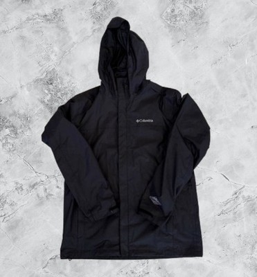Columbia Waterlight II Omni-Tech Waterproof Windbreaker Jacket Mens Medium Black