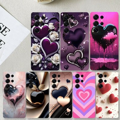 Shockproof Phone Case Sweet Heart Cover For Samsung A54 A36 A15 S25 Plus S24 FE