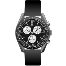 Oceanaut Mens Orbit Black Dial Watch - OC7581
