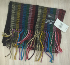 Cejon Womens Scarf Rainbow Stripes Italy Cozy