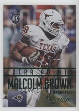 2015 Panini Prestige Rookie Extra Points Green Malcolm Brown #262 0a1