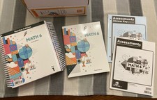 NEW BJU Bob Jones 6th grade MATH 6 Complete S...