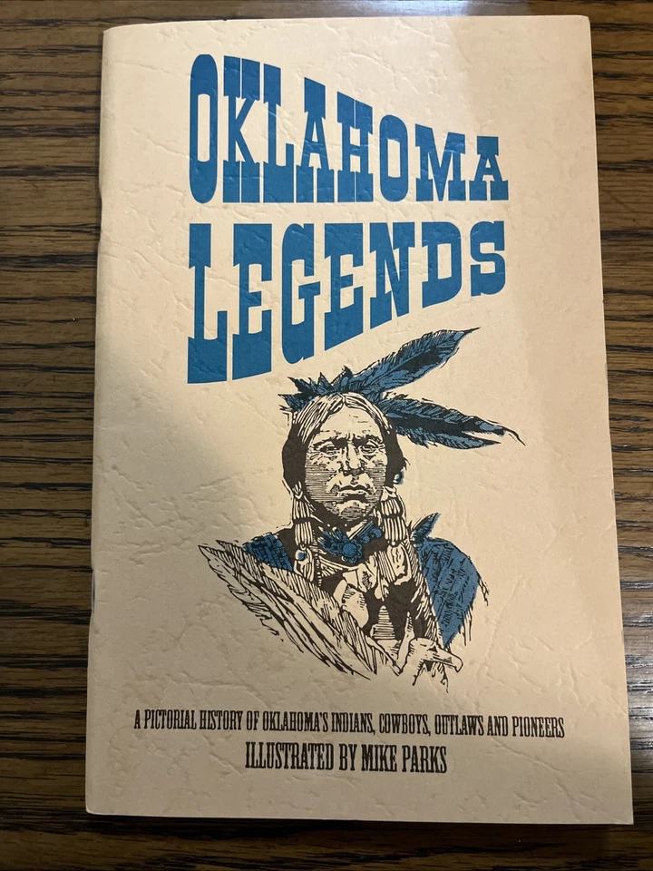 Oklahoma Legends A Pictorial History Pioneers Outlaws and Indians Mike Parks Art - Image 2 of 4