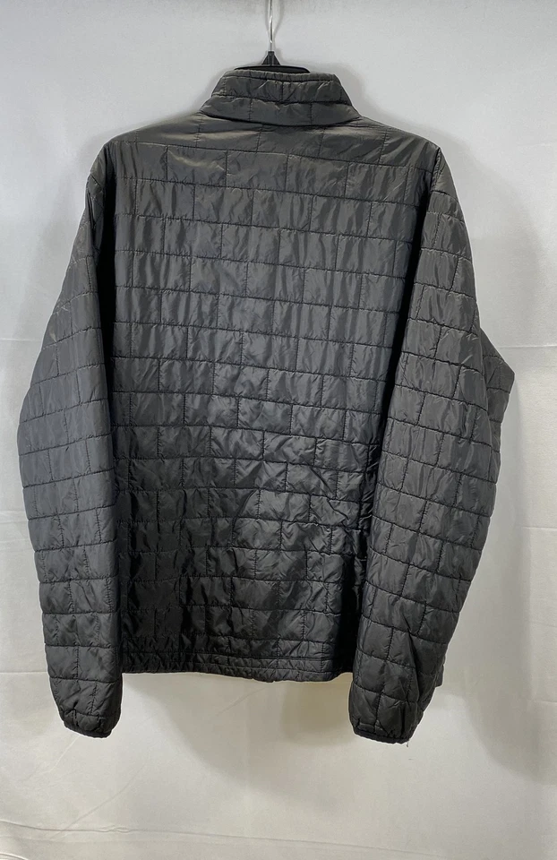 Patagonia Men's Black Nano Puff Quilted Full Zip Jacket Size XL - Image 2 of 4