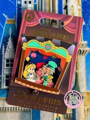 Buy 2026 Disney Parks Pin Magical Theatre Alice In Wonderland Mad