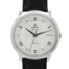 Omega De Ville Prestige 424.13.40.20.02.006 39.5mm Stainless Steel Silver #KN457