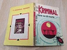 KRIMINAL N. 273,  Edizione Corno 