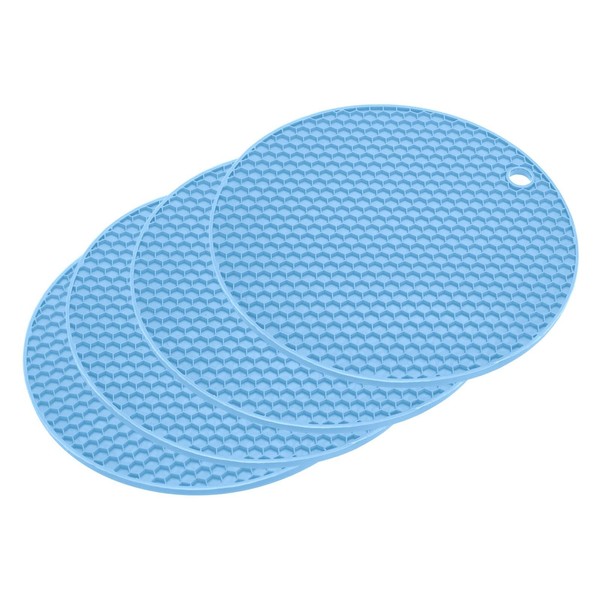 4Stk Silikon Untersetzer Matten FüR KochtöPfe Und Pfannen Silikon Topf Halter #1-image