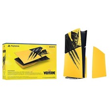 PlayStation®5 Slim Cover - Marvel‘s Wolverine Battle Yellow Limited Edition