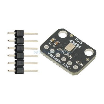 ICS43434 I2S MEMS microphone Breakout Module Low cost Low Pass Filter