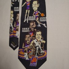 VTG Phoenix Suns NBA Finals Limited Edition Basketball Silk Neck Tie Win or Lose