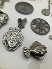 Lot Of 20+ Misc Junk Drawer Christian Religious Tokens, Statues, Crosses Etc — photo 9