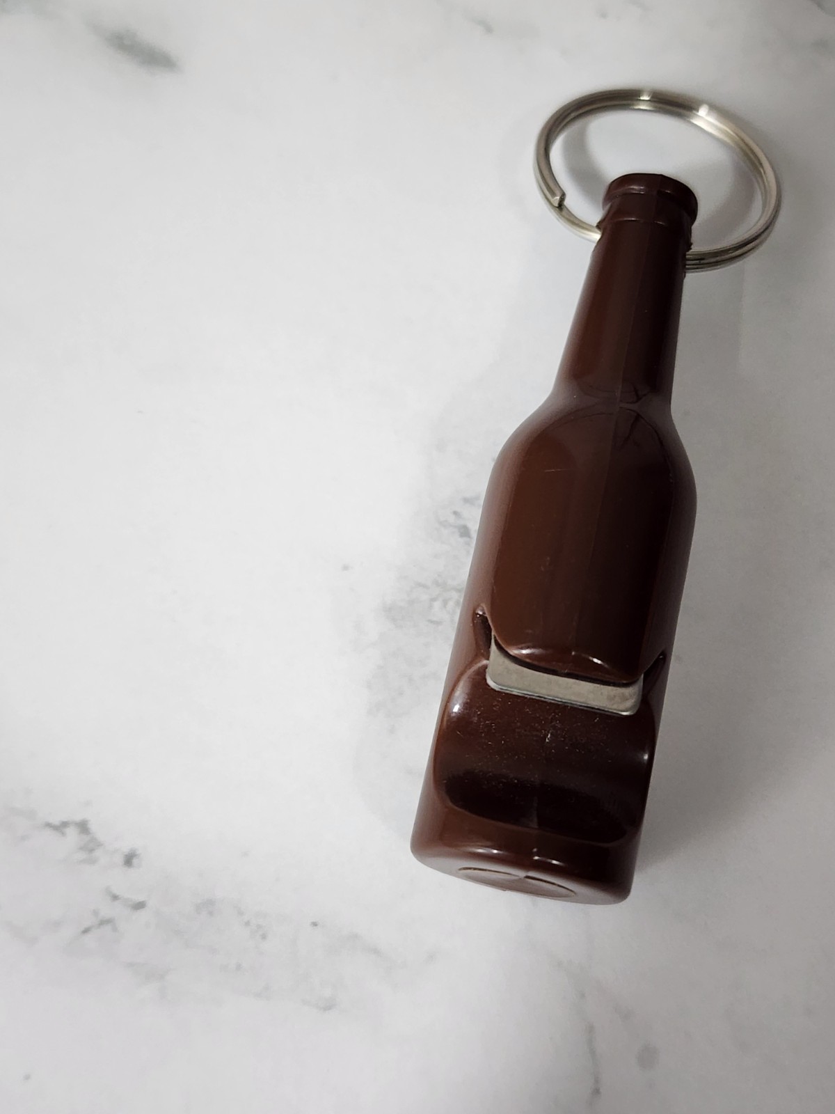 Vintage Wild Turkey 101 Bottle Keychain Mini Promo Opener Austin Nichols Barware